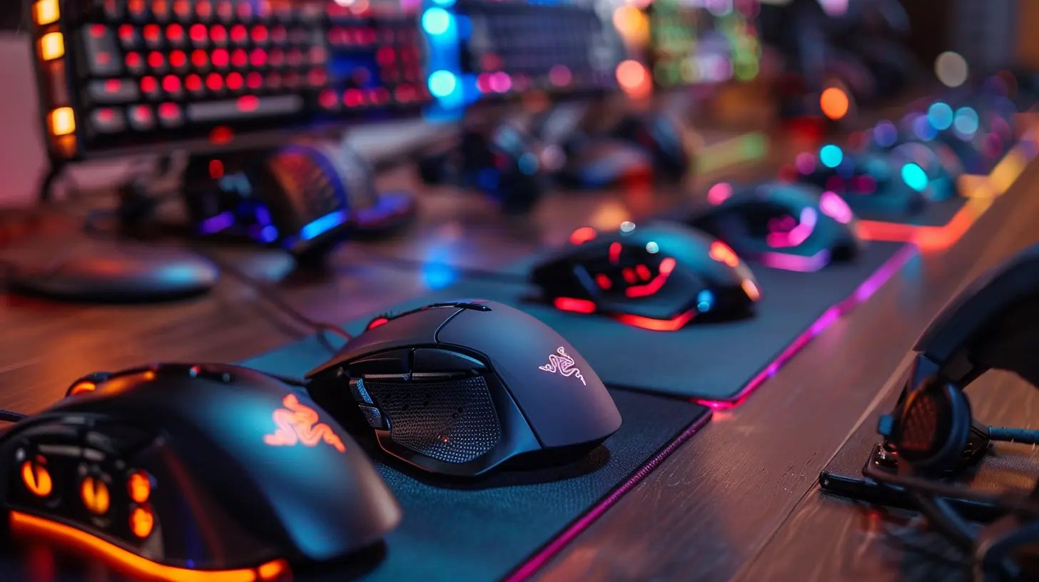 Gaming Mice With Adjustable Weight Systems