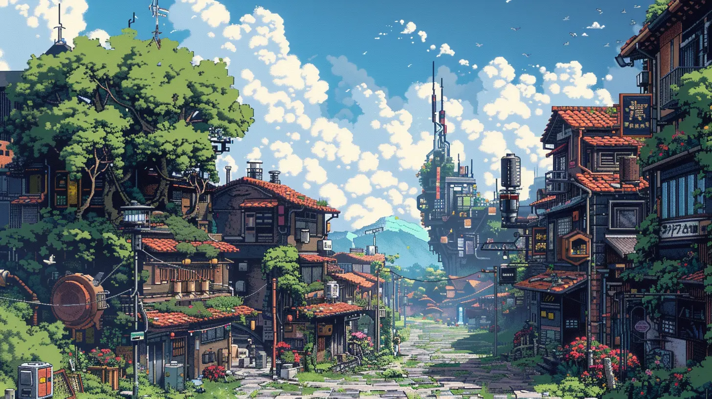 Revisiting the Worlds of Pixel Art Adventures
