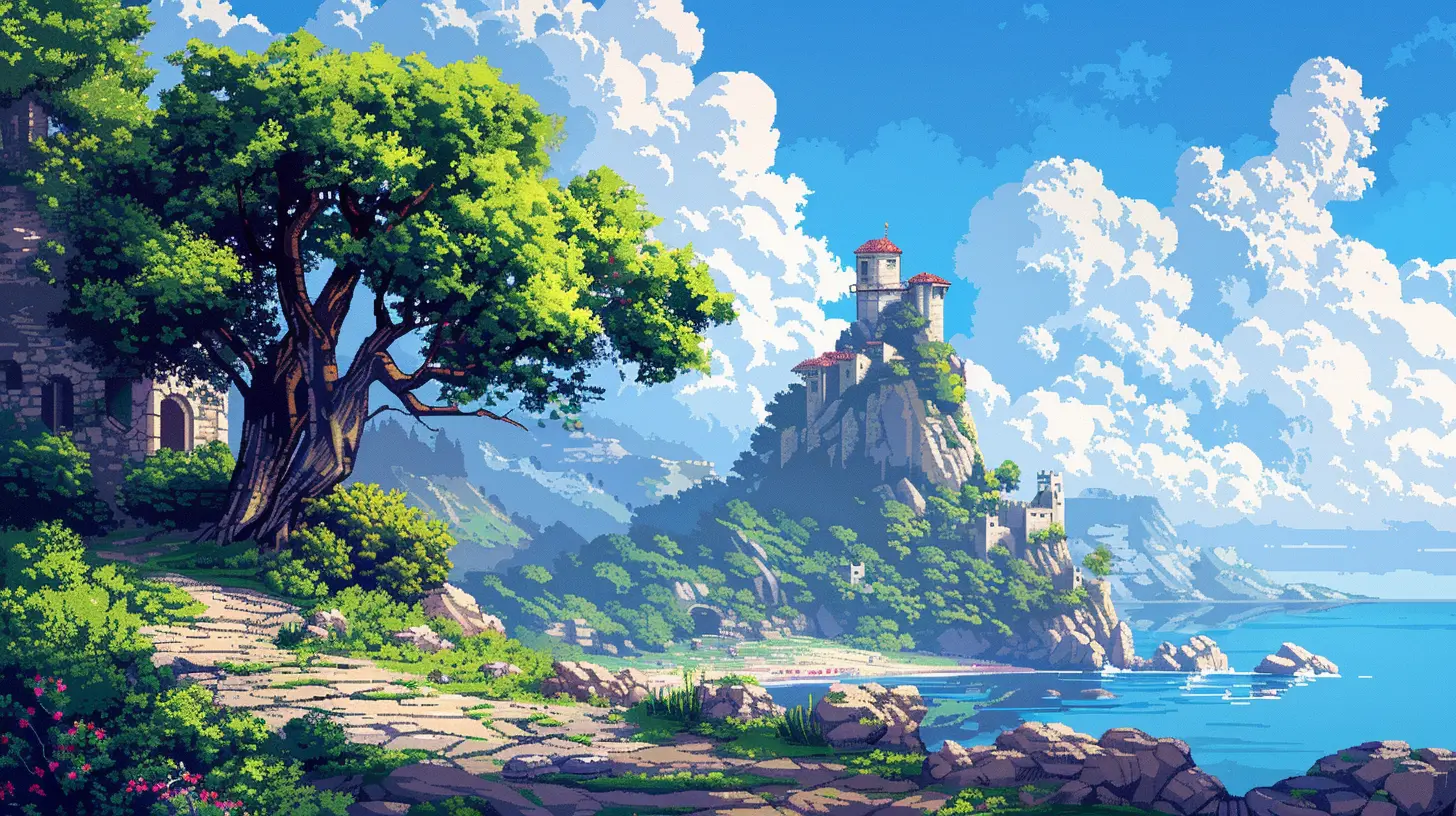 Revisiting the Worlds of Pixel Art Adventures