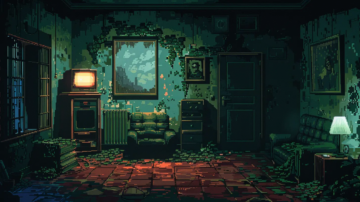 The Charm of Pixelated Horror Games