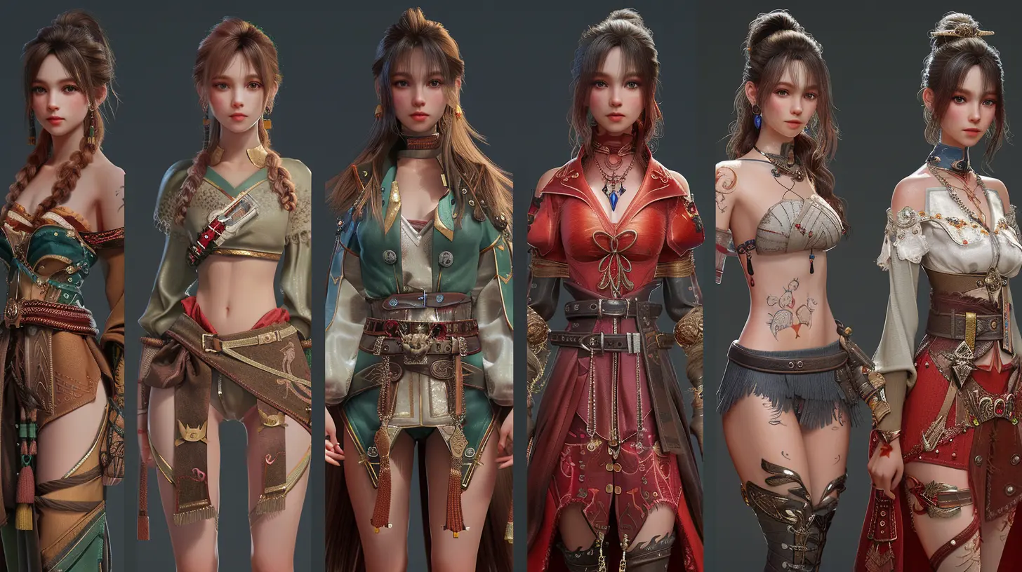 The Influence of Fashion and Style in Character Customization Options