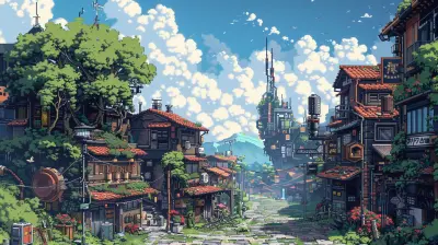 Revisiting the Worlds of Pixel Art Adventures