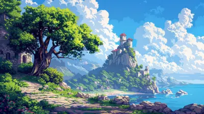 Revisiting the Worlds of Pixel Art Adventures