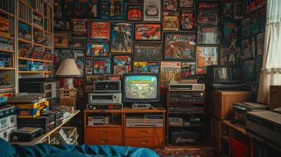 When Games Came With Posters and Stickers