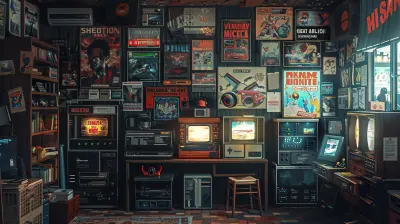 When Games Came With Posters and Stickers