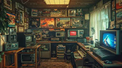 When Games Came With Posters and Stickers