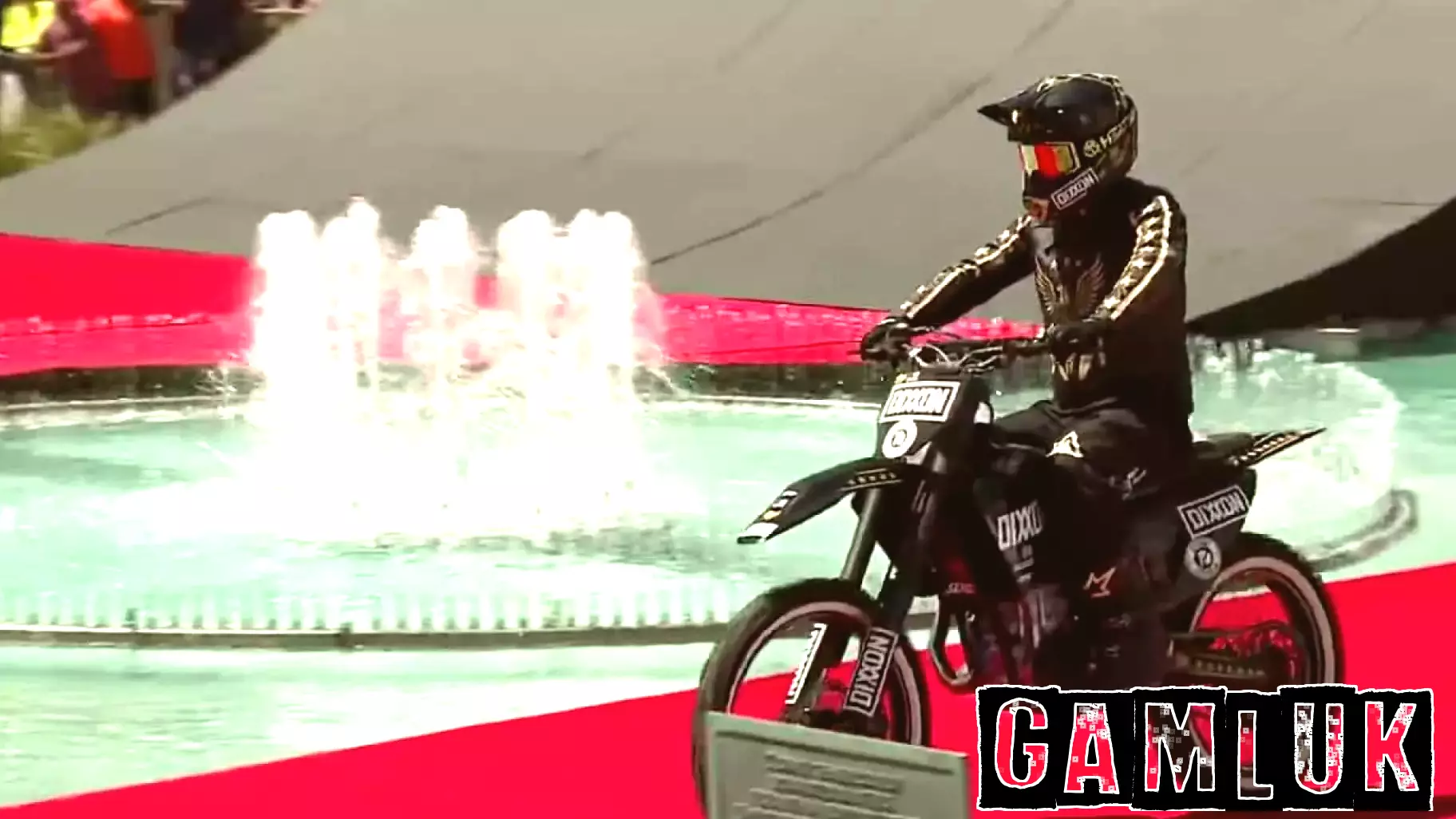 [RAW VIDEO] X Games star Colby Raha's world-record vertical jump at Caesars Palace
