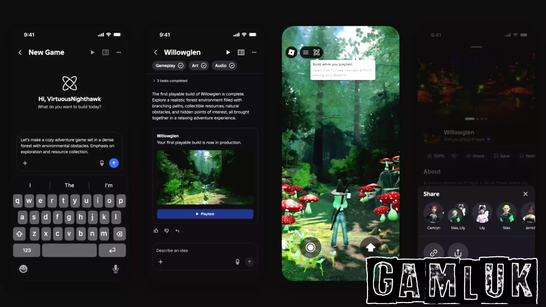 Roblox announces 'Build,' AI tools that let anyone create games