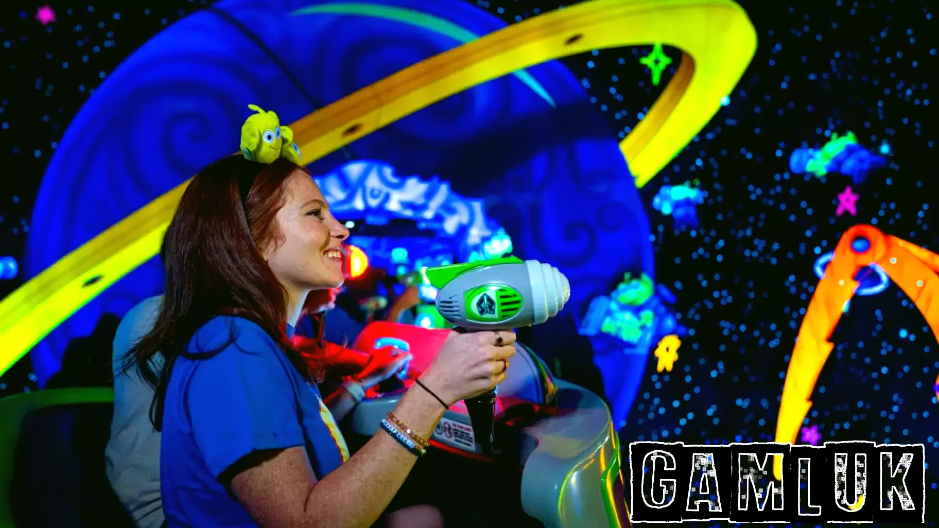 Shooting match: Theme-park rides that double as games