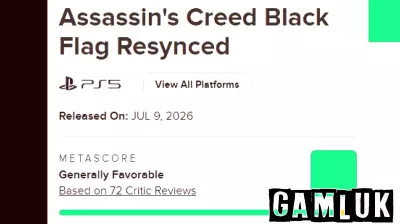 The ‘Assassin’s Creed Black Flag Resynced’ Metacritic Review Score Is In